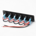 SWITCH PANEL 6G - BL LED