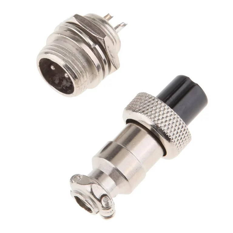 CONNECTOR - 4PIN AVIATION - PAIR