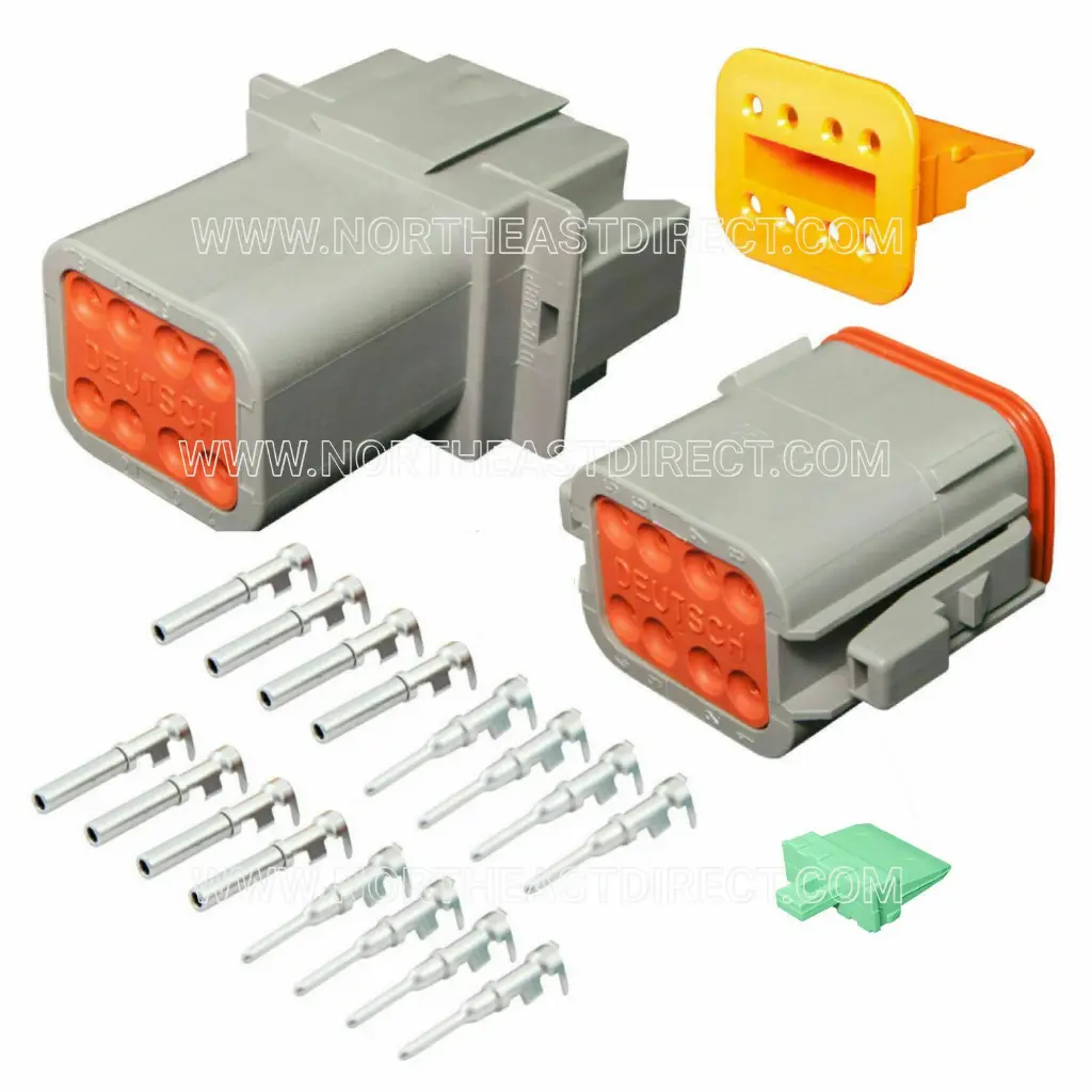 DT 8PIN CONNECTOR PAIR