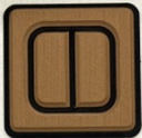EVA MARINE DECKING SHEET 4'x8' Medium Brown / Black