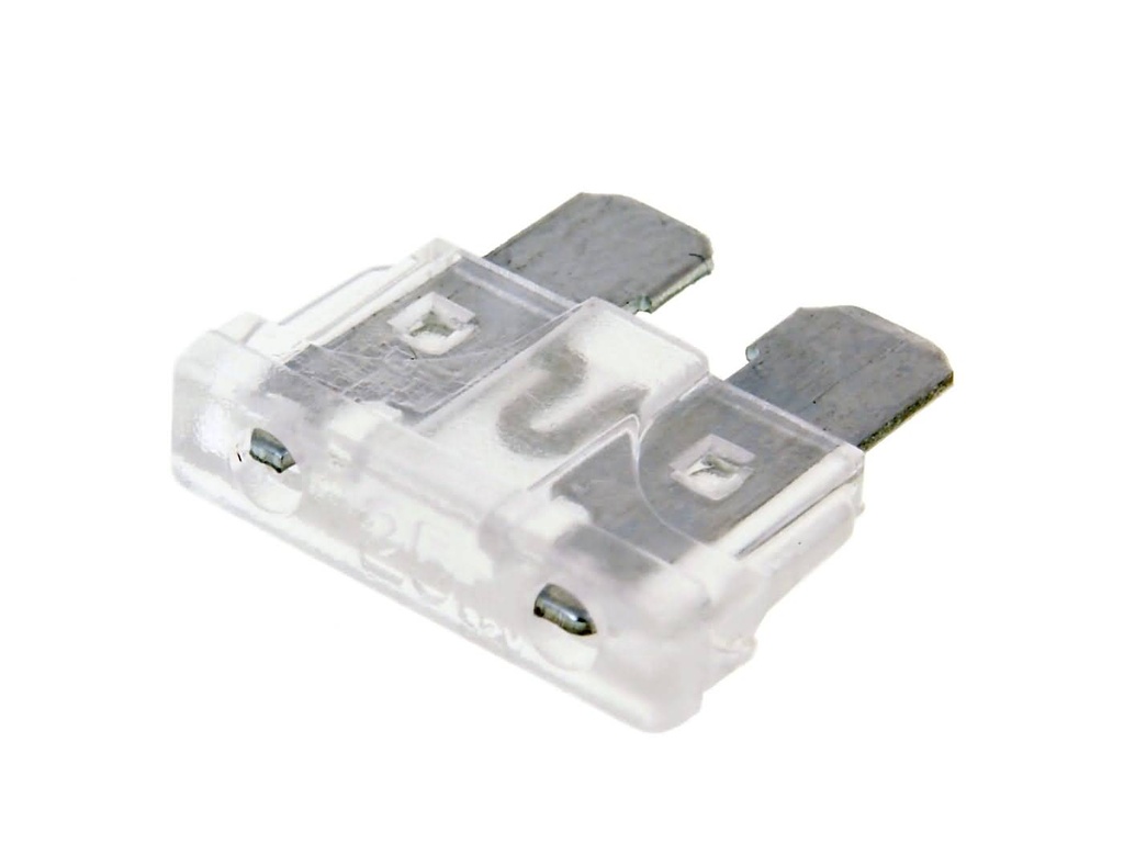 FUSE BLADE MINI 25A-WHT