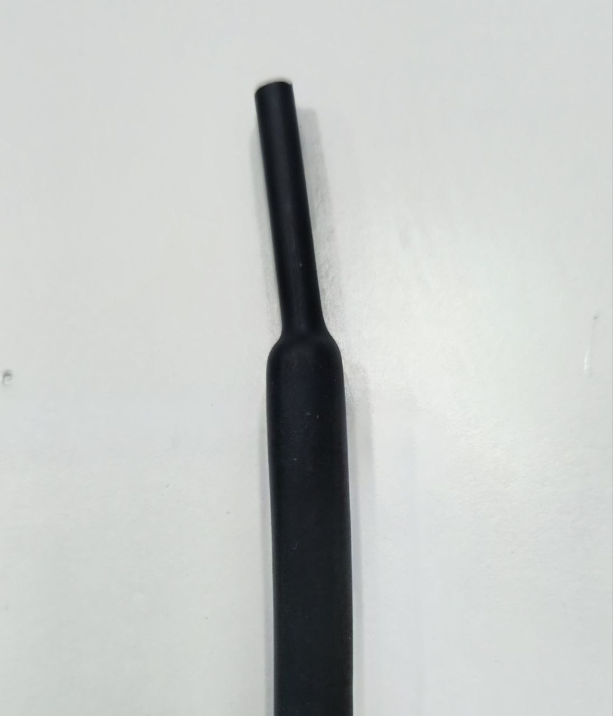 HEAT SLEEVE 6/1.5 BLK