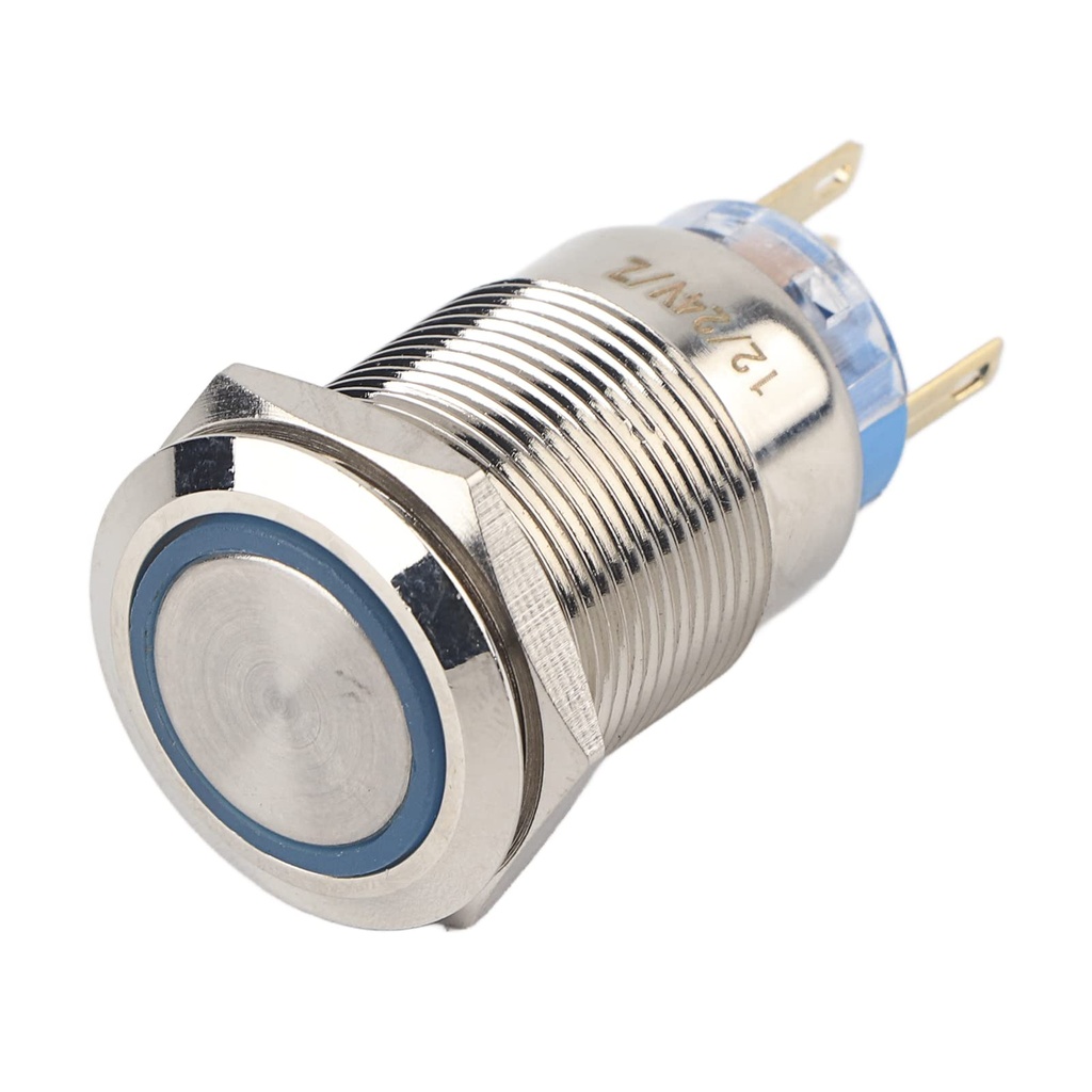 SWITCH LATCHING. BLUE 12/24V W/C