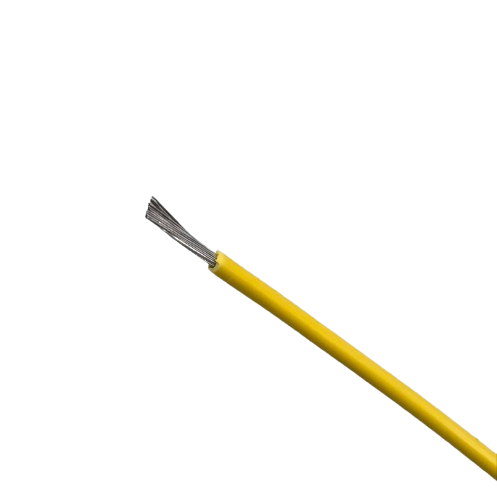 WIRE YELLOW 1C 14AWG 2.5SQMM TIN COPPER