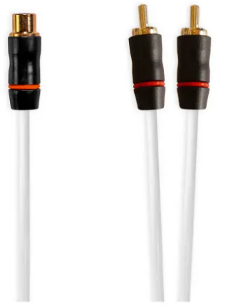 EL-RCAYM, FUSION, 1 x Female to 2 x Male RCA Splitter