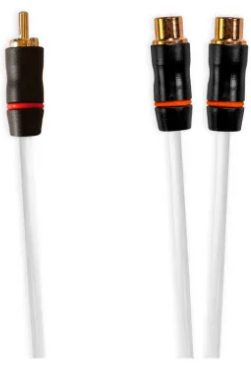 EL-RCAYF, FUSION, 1 x Male to 2 x Female RCA Splitter