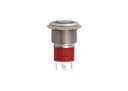 SWITCH 19MM LATCHING. BLUE 12/24V W/C