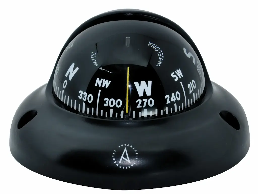 Compass, Surface mount 65mm Black