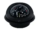 Compass Flush mount 100mm Conical dial Black