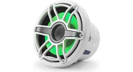 JL AUDIO M6 SUBWOOFER, 8 WITH WHITE LED WHITE SPORT GRILLE