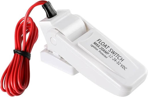 [AS-12V10A] AUTO SWITCH FOR BILGE PUMP 10A/12-24V