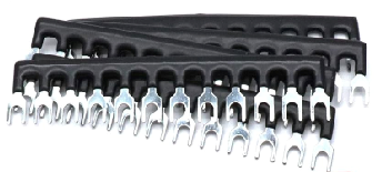 [TB3512-BLK] BUS BAR LINK - BLK, 35A/12 Position