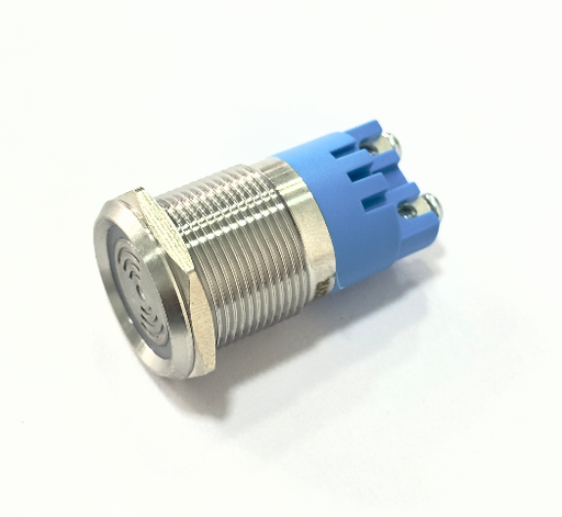 [LAS1-19SC-BE-E 12/24V] BUZZER RED LIGHT (WATERPROOF)12/24V -19MM