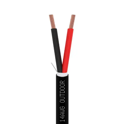 [WIRE 14AWG 2C-RED+BLK] WIRE INSLULATED 2C 14AWG (RED AND BLACK)
