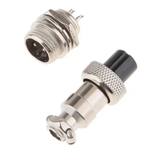 [GX-12 4PIN] CONNECTOR - 4PIN AVIATION - PAIR