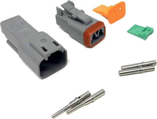 [DT0X-2] DT 2PIN CONNECTOR PAIR