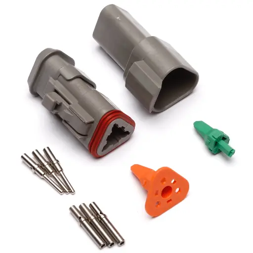 [DT0X-3] DT 3PIN CONNECTOR PAIR