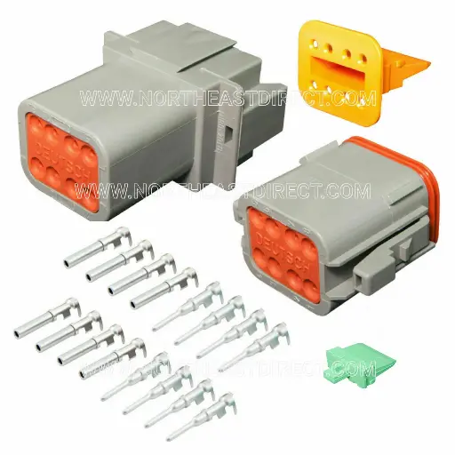 [DT0X-8] DT 8PIN CONNECTOR PAIR