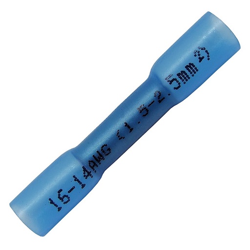[HS-BTC2-BLU] HEAT SHRINK BUTT CONN - BLU