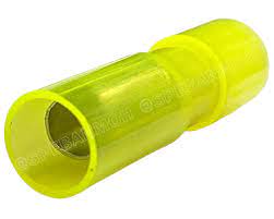 [MPFNY5.5-250-YEL-FEMALE] INSULATED BULLET (F) DISCNT NYL YEL