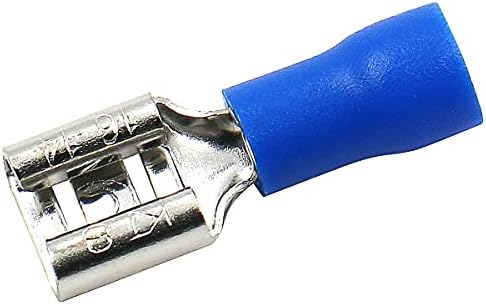 [FDD2-250-BLU] INSULATED F DISCNT NYL BLU 6.35X2 BLU