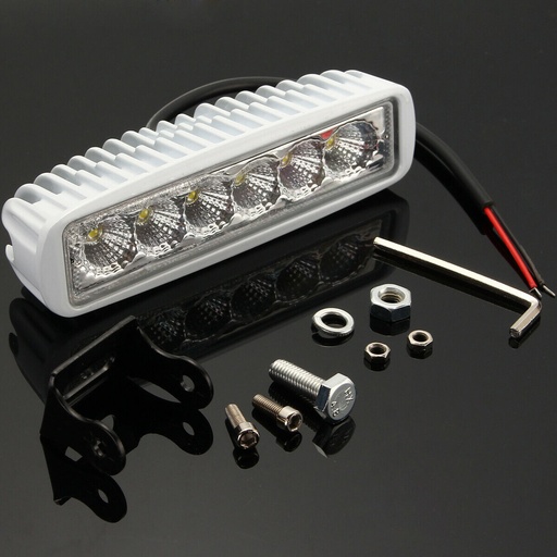 [TVP071-8183 - WHT] LED FLOOD 18W 1200LM 10-30V