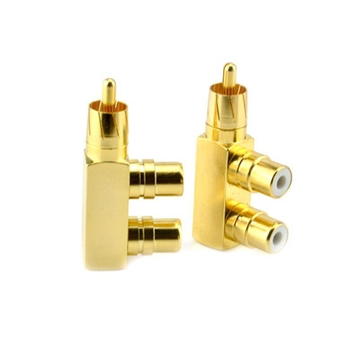 [RCA1M2F-SPLITER] RCA SPLITTER 1M 2F 