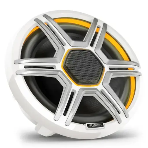 [010-02437-01] Fusion Apollo™ Speakers 8.8" LED Marine Speakers with Sports White Grilles