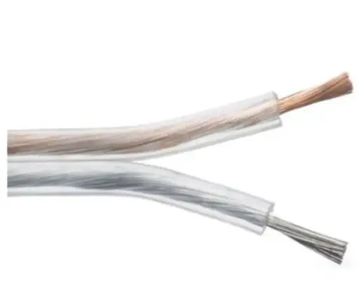 [BPO-] WIRE Speaker Flat Transparent 2x1.5mm2